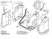 Bosch 0 603 315 142 PTL 1 Wallpaper Stripper 230 V / GB Spare Parts PTL1